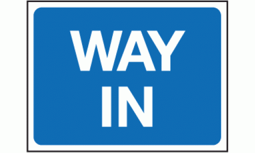 This Way Sign