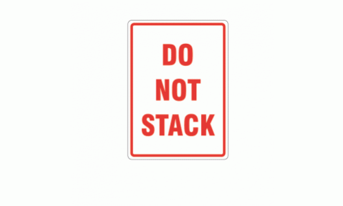 Do Not Stack Labels Printable Free