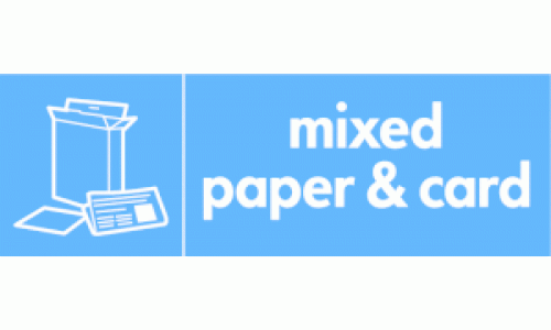 mixed paper & card icon 