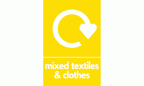 mixed textiles & clothes recycle  