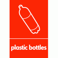 Plastic Bottles Waste Recycling Sign