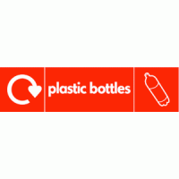 Plastic Bottles Waste Recycling Sign