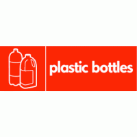 Plastic Bottles Waste Recycling Sign