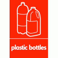 Plastic Bottles Waste Recycling Sign