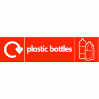 Plastic Bottles Waste Recycling Sign