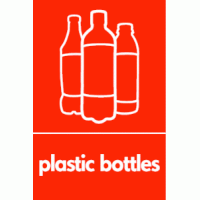 Plastic Bottles Waste Recycling Sign