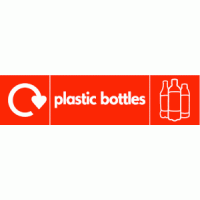 Plastic Bottles Waste Recycling Sign