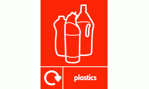 plastics recycle & icon 