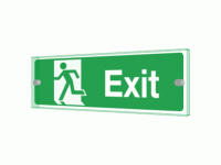 Exit Sign - Clearview Printed onto 6m...