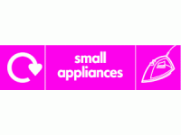 small appliances recycle & icon 