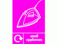 small appliances recycle & icon 