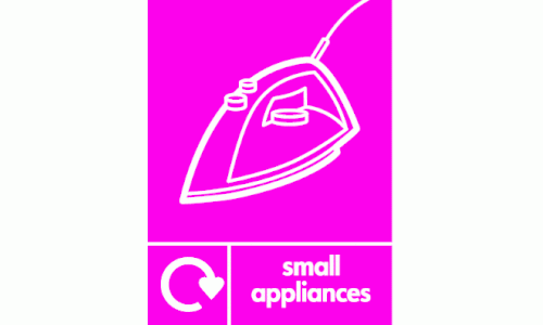 small appliances recycle & icon 