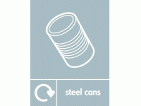 steel cans recycle & icon 