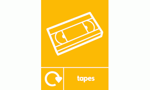 tapes recycle & icon 