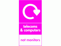 telecomm & computers not monitors rec...