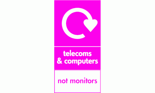 telecomm & computers not monitors2 recycle 