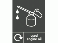 used engine oil recycle & icon 