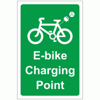 E-bike Charging Point Sign