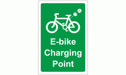 E-bike Charging Point Sign