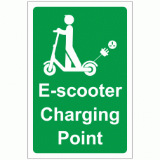 E-Scooter Charging Point Sign