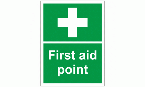 First Aid Point Sign