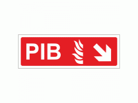 PIB Arrow Down Right Sign