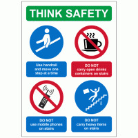 Think safety Sign 