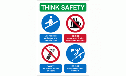 Think safety Sign 