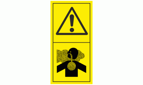 Warning Risk Of Asphyxiation Sticker