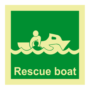 Rescue Boat Sign | IMO Safety Signs | Safety Signs & Notices