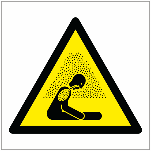 Asphyxiation warning sign | Hazard Warning Signs | Safety Signs & Notices