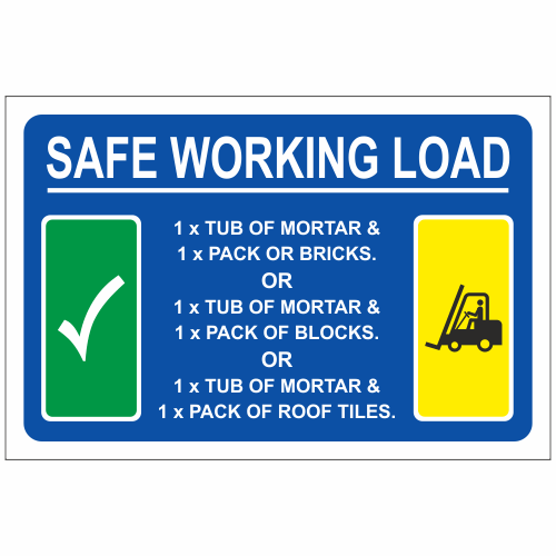 Forklift Truck Safety Signs